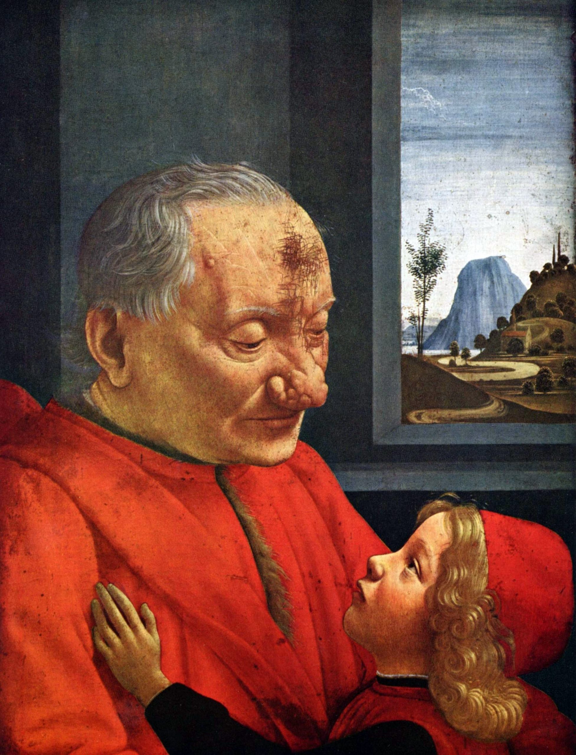 25 Domenico Ghirlandaio : le vieil homme et l’enfant, ou le portrait sublimé
